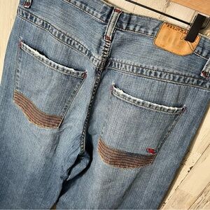 Rocawear Vintage Y2K Hip Hop Loose‎ Skater Jeans Mens Size 36 x 32